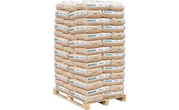 Biomac Pellets TOP A1 Sack 15kg ENplus A1 6mm 3712